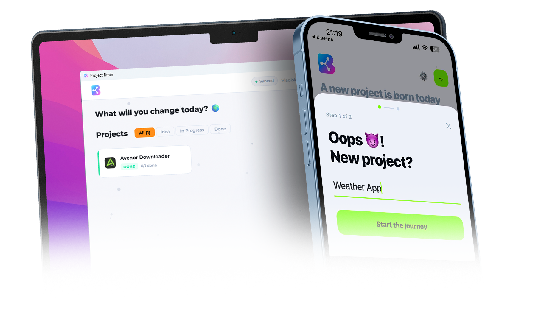 Project Brain на Windows